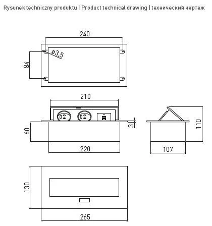 фото Блок розеток AE-PBU2GU-20 №3
