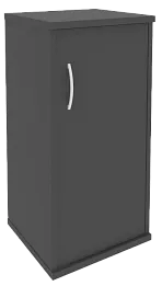 Офисный шкаф узкий низкий закрытый, Л/Пр.