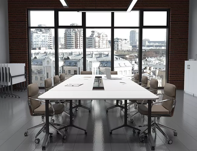 фото столы складные Моби Светлый №4