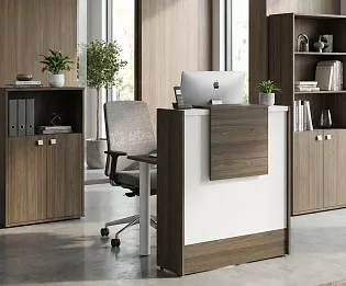 фото стойка ресепшн Стайл Вяз 