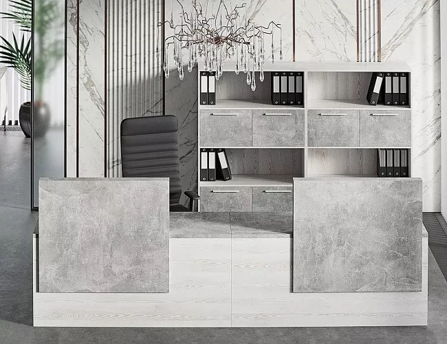 фото ресепшн Бетон