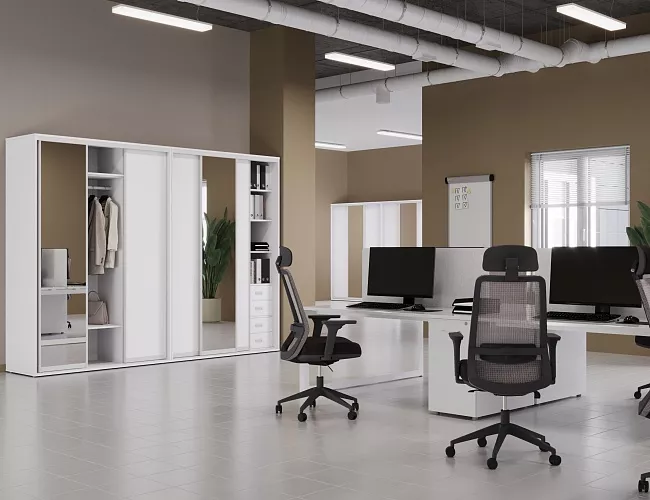 фото Шкафы-Купе Марис Белый №4