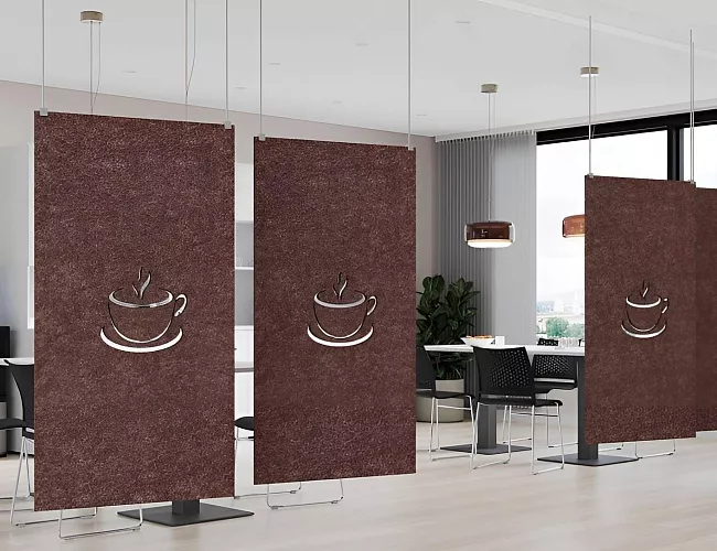 фото Подвесные перегородки №2