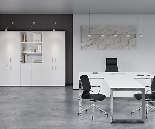 фото кабинет Оникс-О Люкс Белый  №4