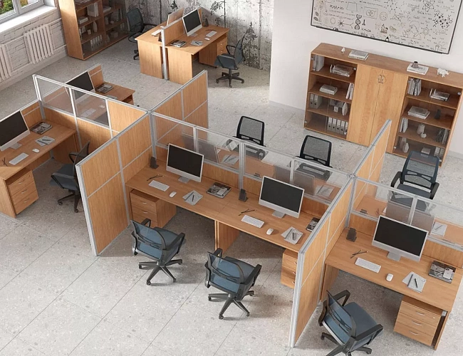 фото Мобильные перегородки №5