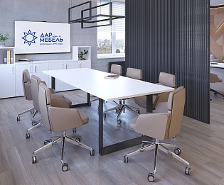 фото столы Оникс Метал-О Белый  №4