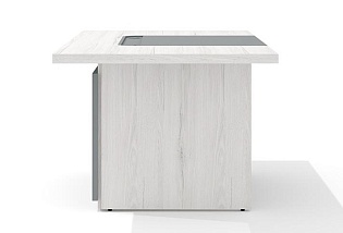 Стол руководителя с декор. траверсом