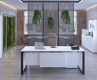 фото кабинет Оникс Белый  №2