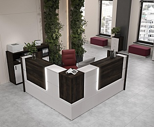 фото стойка ресепшн Оникс  №5