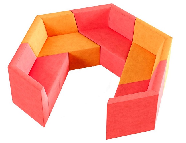 фото Офисный диван Оригами №5