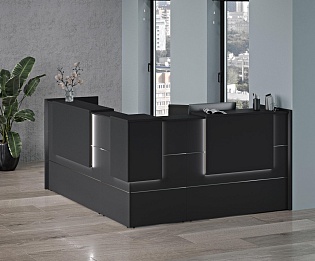 фото ресепшн Оникс Антрацит  №5