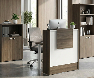 фото стойка ресепшн Стайл Вяз 