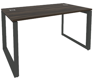 Стол руководителя на О-образном металлокаркасе