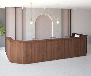 фото стойка ресепшн Комфорт  №4