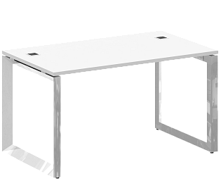 Стол руководителя на О-образном металлокаркасе