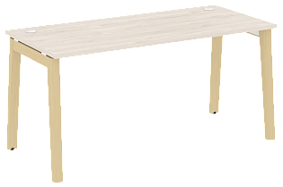 Стол письменный, опоры - массив дерева