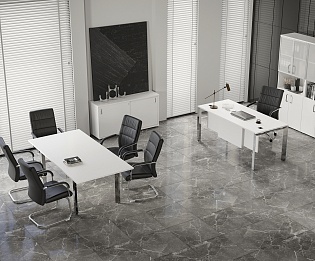 фото кабинет Оникс Люкс Белый  №2