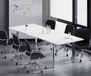 фото столы Оникс Люкс Белый 