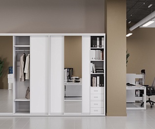 фото Шкафы-Купе Марис Белый  №3