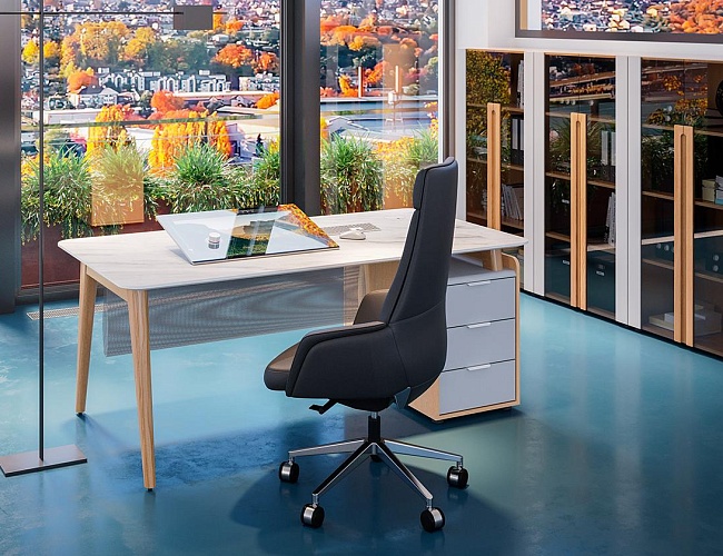 фото кабинет Ремо Белый №4