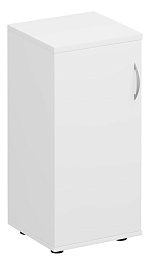 Офисный шкаф для документов низкий узкий закрытый