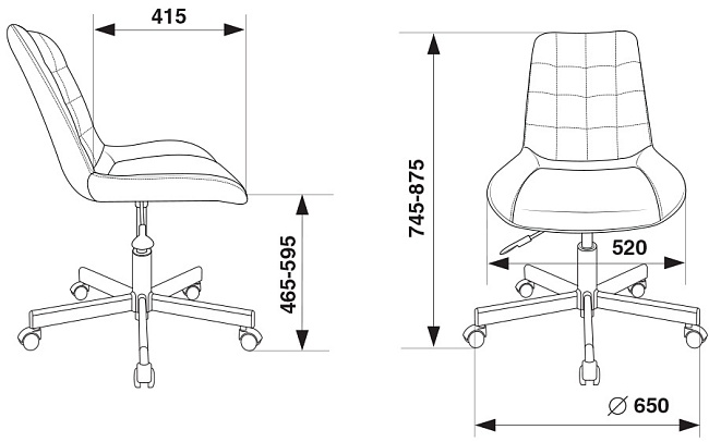 фото кресло CH-350M №5