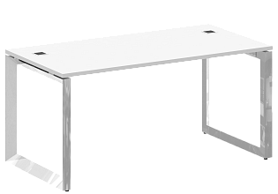 Стол руководителя на О-образном металлокаркасе