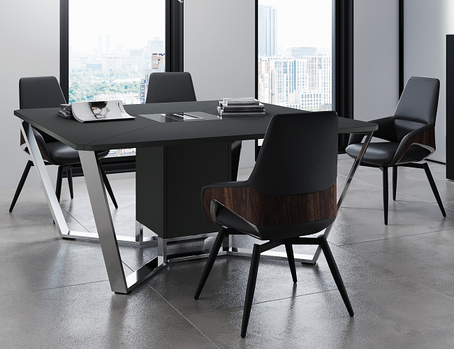 фото столы Стил Мит Хром №3