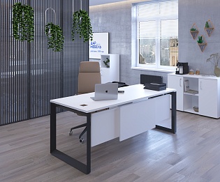 фото кабинет Оникс Белый 