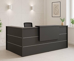 фото ресепшн Оникс Антрацит 