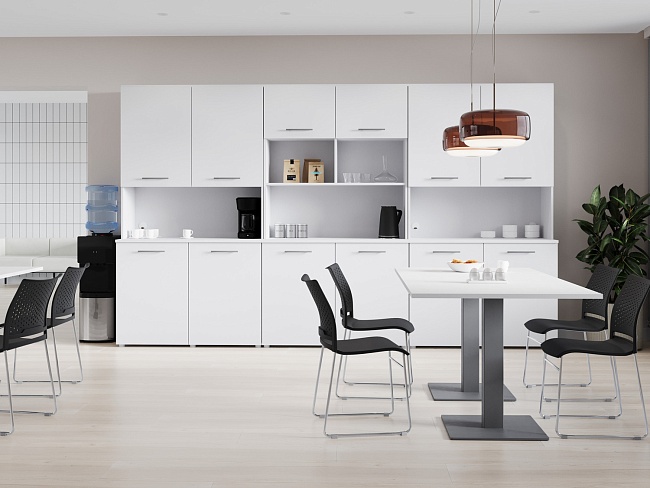 фото Мини-кухня Белый Бриллиант №2