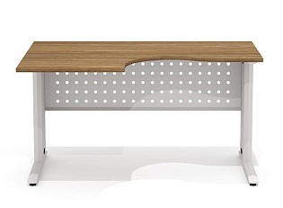 Стол эргономичный, на металлокаркасе