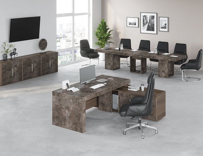 фото кабинет Бетон + №5