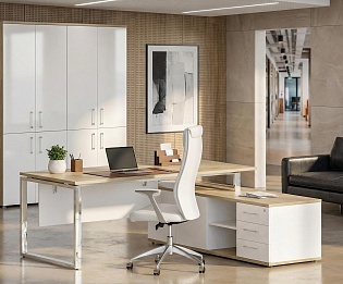 фото кабинет Шифт Хром Тиквуд 